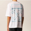 오프화*트 OFF-WHITE 트위스트 크루넥 티셔츠