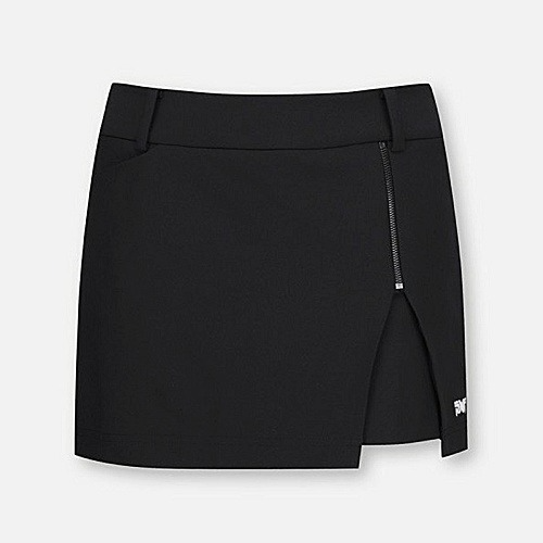 (국내배송) P*G 우먼 사이드 지퍼 솔리드 스커트