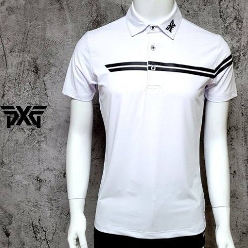 (국내배송) P*G 골프 빗살/빅로고 T-shirt