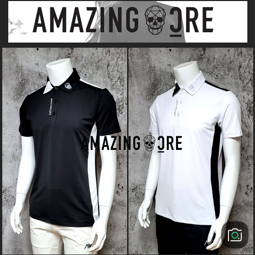 어메이징 크리 남성 골프T-셔츠