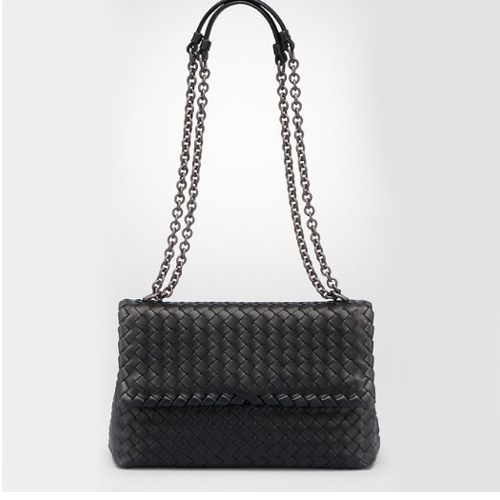 보테가베네타 올림피아 인트레치아토 숄더백