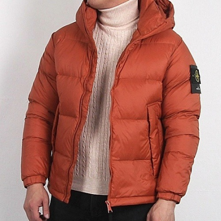 스톤아일*드 가먼트다잉 구스다운 후드 파카