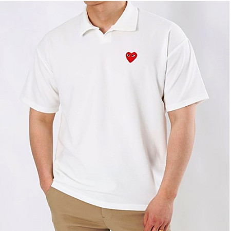 꼼데가르송 오픈 카라 반팔