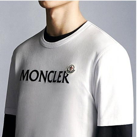 몽클*어 MONCLER 벨벳 커버와팬 반팔 티셔츠