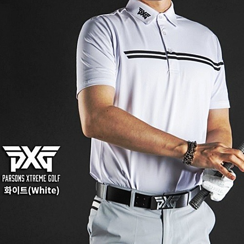 (국내배송) P*G PARSONS XTREME GOLF 브레스트 반팔 카라티