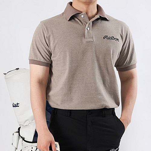 말* 백 포인트 PK카라 반팔