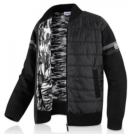 몽클*어 라이트다운 니트 패딩점퍼