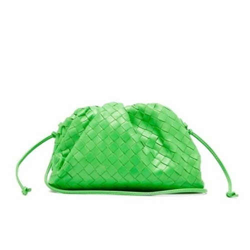 보테가베네타 인트레치아토 더 파우치 클러치백(만두백) 그린