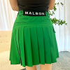 말* MALBON GOLF 언발 플리츠 스커트