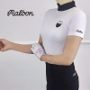 말* MALBON GOLF 셔링 반목폴라 티셔츠