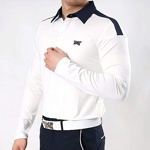 P*G 어깨 하프라인 스판 카라티