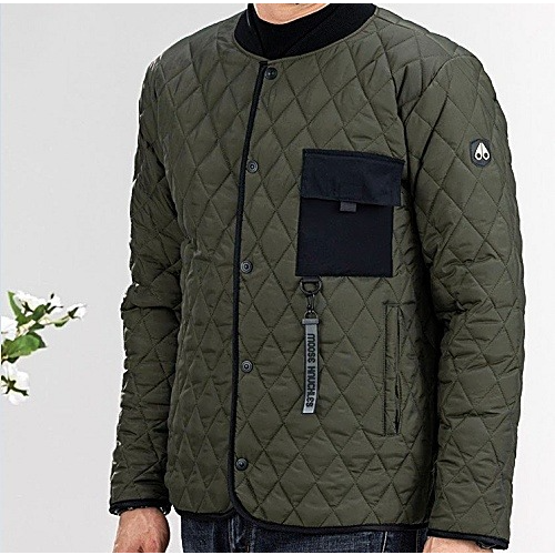 MOOSE KNUCKLES 퀼팅 피니시 보머 점퍼