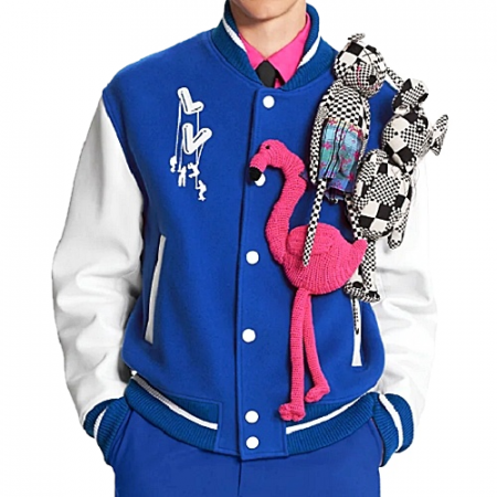 LOUIS VUITTON 퍼핏 베이스볼 재킷