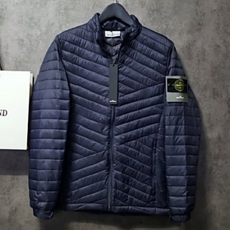 스톤아일*드 와펜패치 경량 패딩