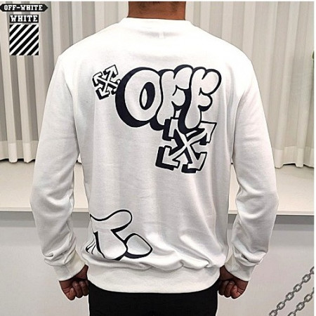 오프화*트 그라피티 크루넥 티셔츠