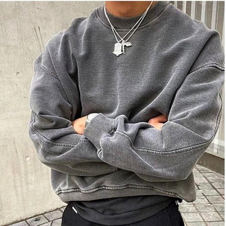 JACQUEMUS 자크뮈스 후염 맨투맨