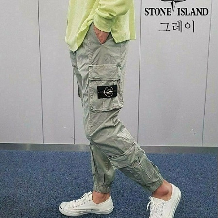 스톤아일*드 STONE ISLAND 썸머시즌 더블카고 밴딩조거