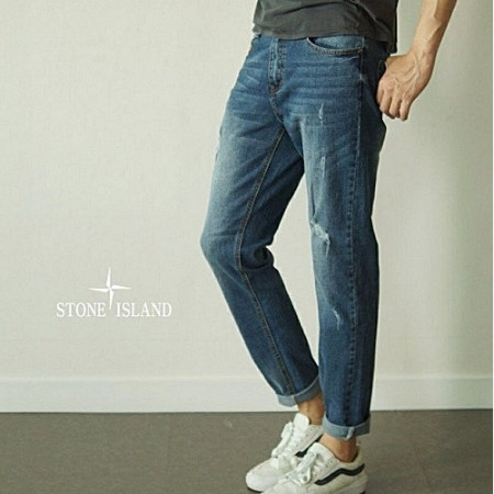 스톤아일*드 STONE ISLAND 블루진