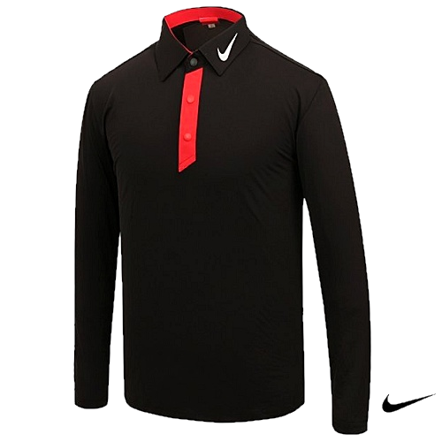 나*키 NIKE GOLF 콤비 로고 티셔츠