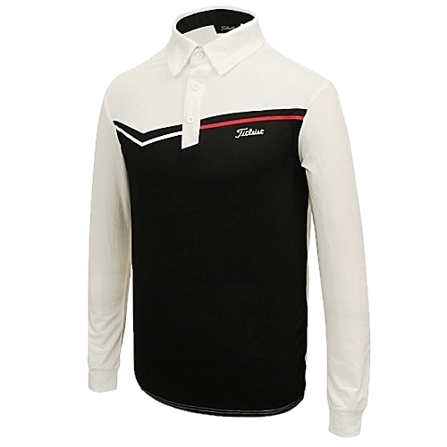 타이틀리*트 TITLEIST 사선 디테일 티셔츠