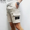 스톤아일*드 STONE ISLAND 면카고 5부 반바지