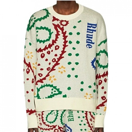 루드 RHUDE 반다나 스웨터