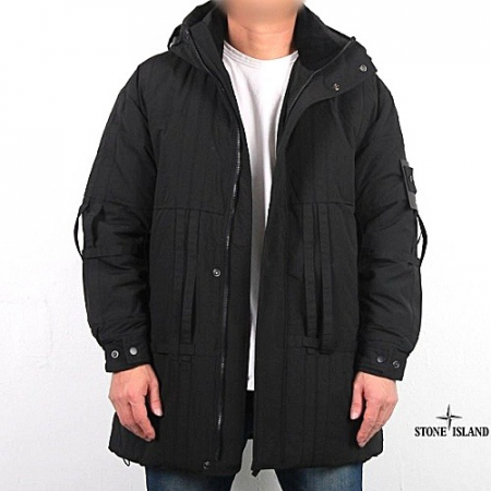 스톤아일*드 STONE ISLAND 롱 다운 파카
