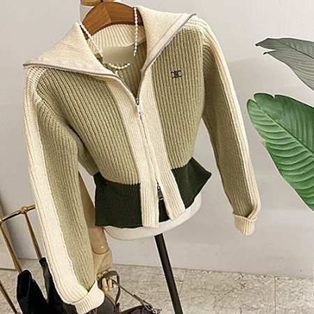 셀*느 빅카라 집업니트