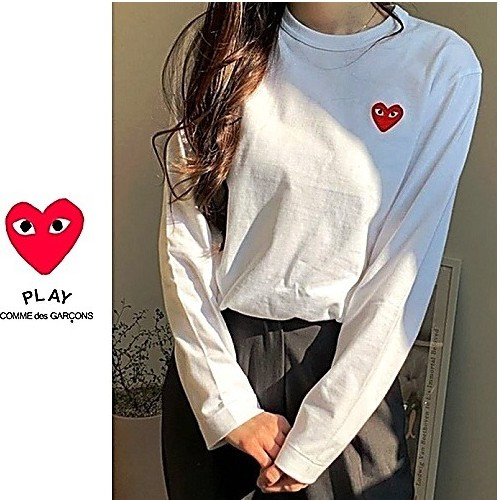 꼼데가*송 심플 롱슬리브