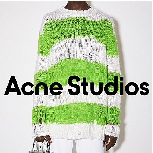 ACNE 디스트라이프 스웨터