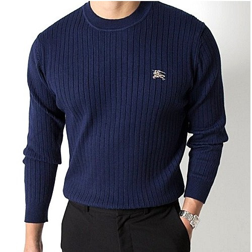 버*리 골지 엠브로이드 니트