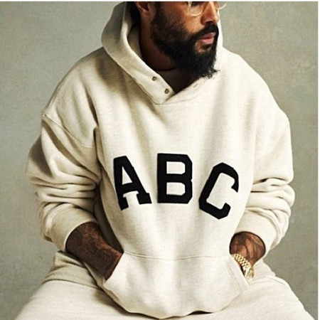 피어오*갓 FEAR OF GOD ABC 스냅 플리스 후디