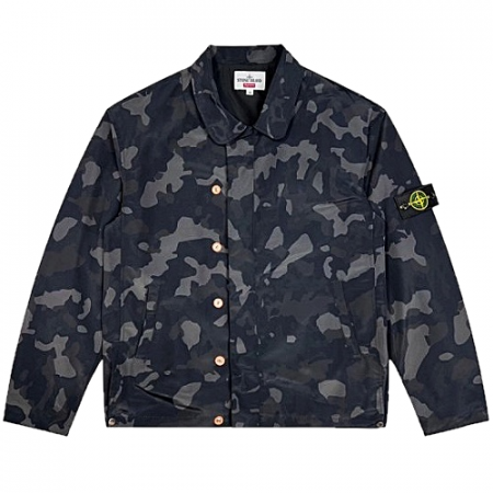 SUPREME x STONE ISLAND 리액티브 립스탑 자켓