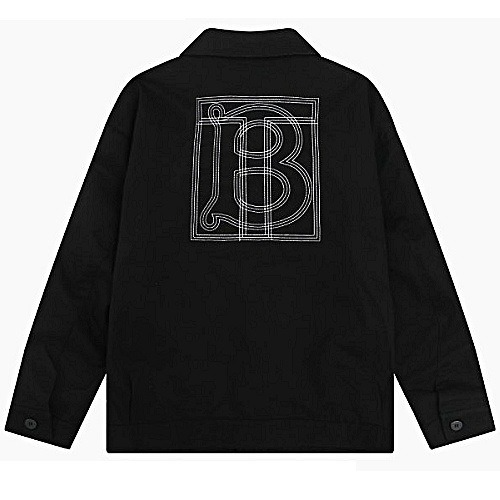 BURBERRY 티비로고스 블루종 자켓