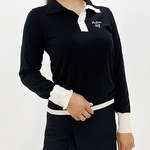 말* 오픈 빅카라 긴팔