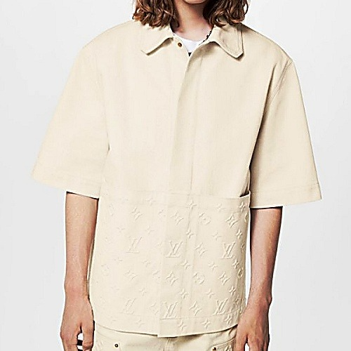 루이*통 LOUIS VUITTON 모노워크 숏슬리브 셔츠