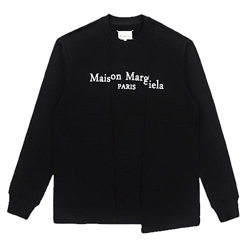 Maison Margiela 패널드로고 스웻셔츠