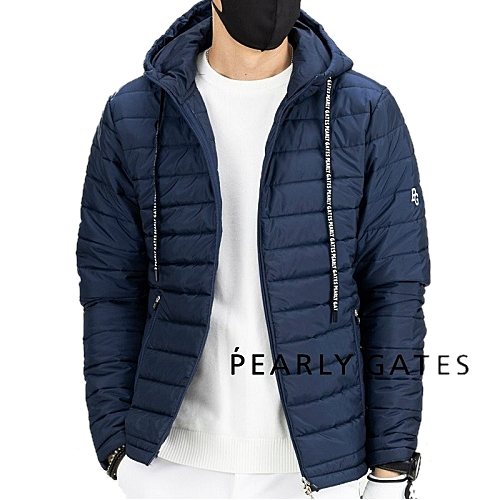 PEARLY GATES 레터링 로고 고밀도 웰런 필드 패딩자켓