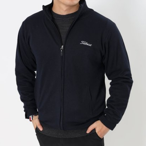 타이틀리*트 베이직 니트집업