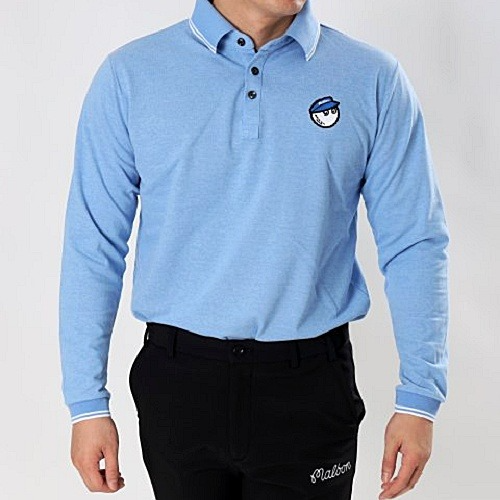 말* 두줄 PK 긴팔