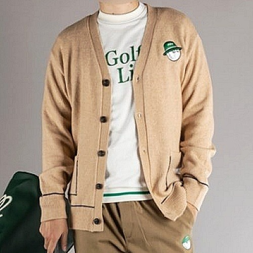 MALBON-FOR MEN 램포켓 가디건