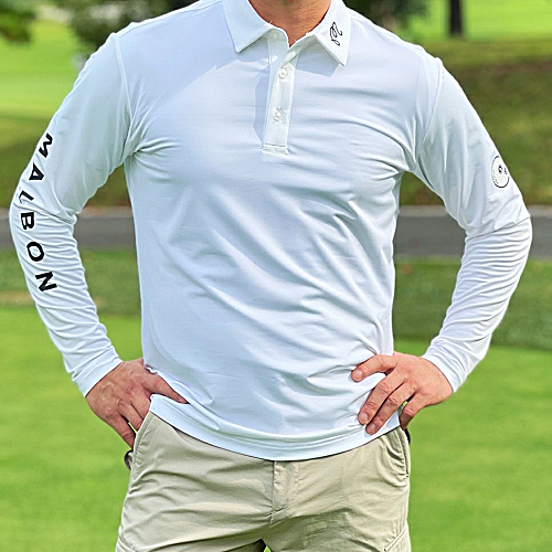 MALBON 하이브리드 폴로 티셔츠