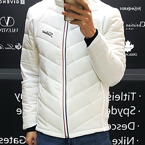 타이틀리*트 삼선넥 경량 패딩