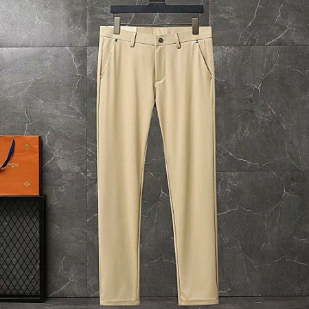 버*리 로고 실크 스판 팬츠