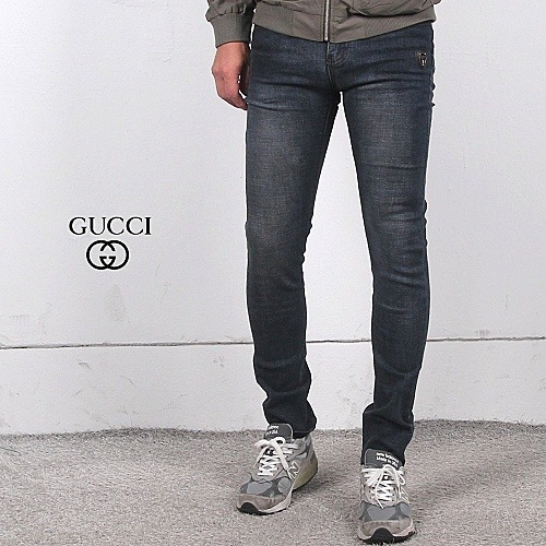 구* 밀라노 패치 워싱 스판 데님팬츠