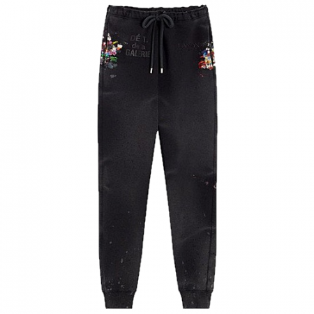 LNVN x GALLERYDEPT 페인트 로고 스웻팬츠