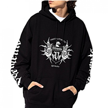 베*멍 VETEMENTS 드래곤 후드
