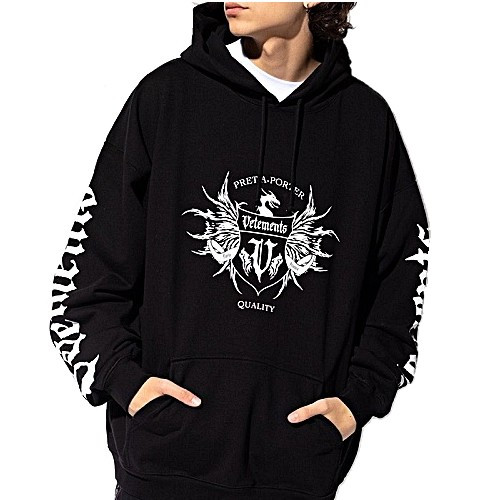 베*멍 VETEMENTS 드래곤 후드