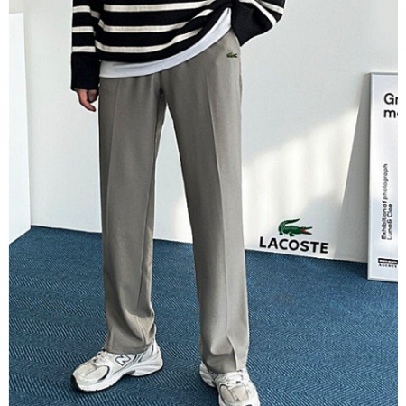 라코스테 밴딩 백라인 슬랙스