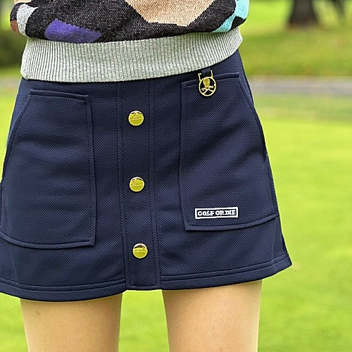 마크앤*로나 H 데님 M카모 스커트